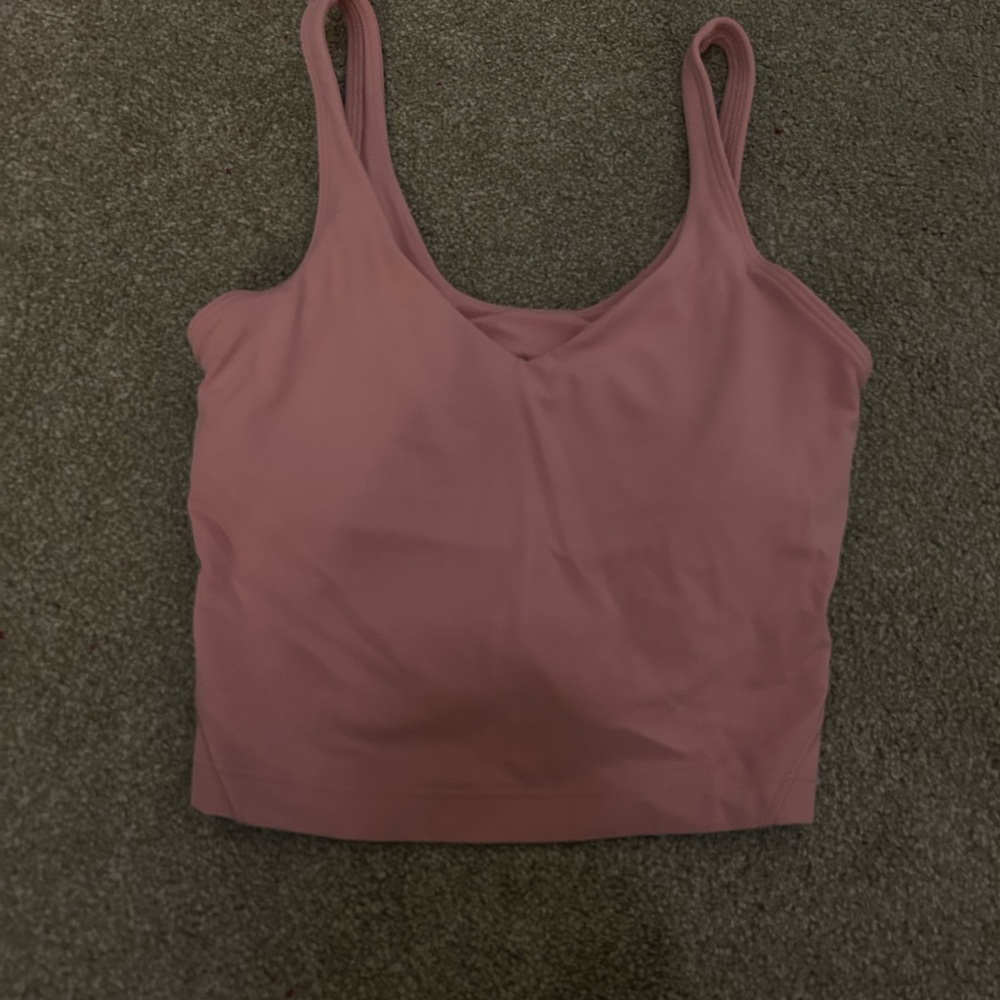 lululemon athletica Pink Tank Top